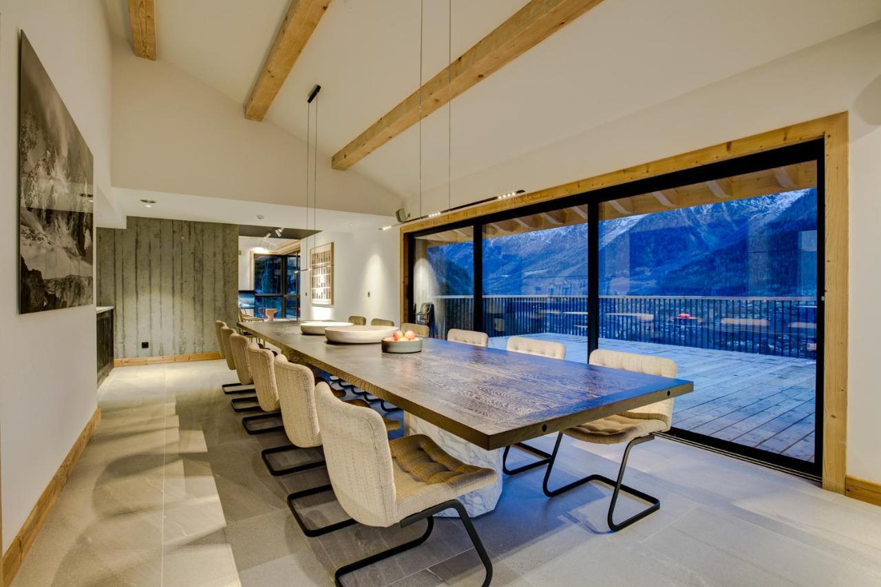 Le Chalet Mont Blanc 레우쉬 외부 사진
