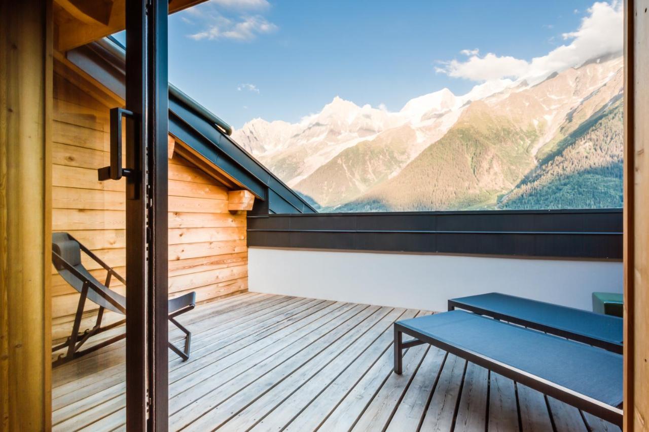 Le Chalet Mont Blanc 레우쉬 외부 사진