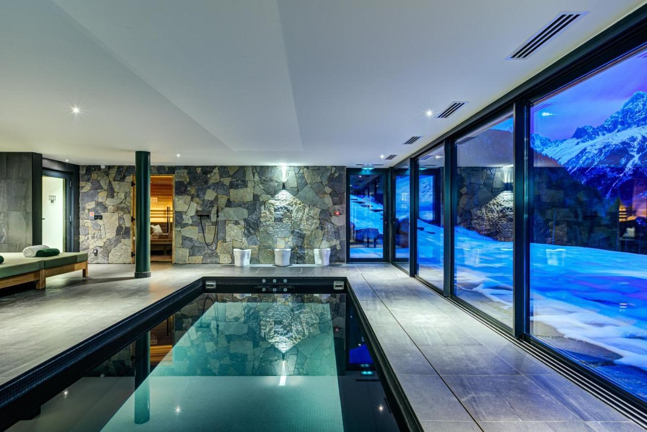 Le Chalet Mont Blanc 레우쉬 외부 사진